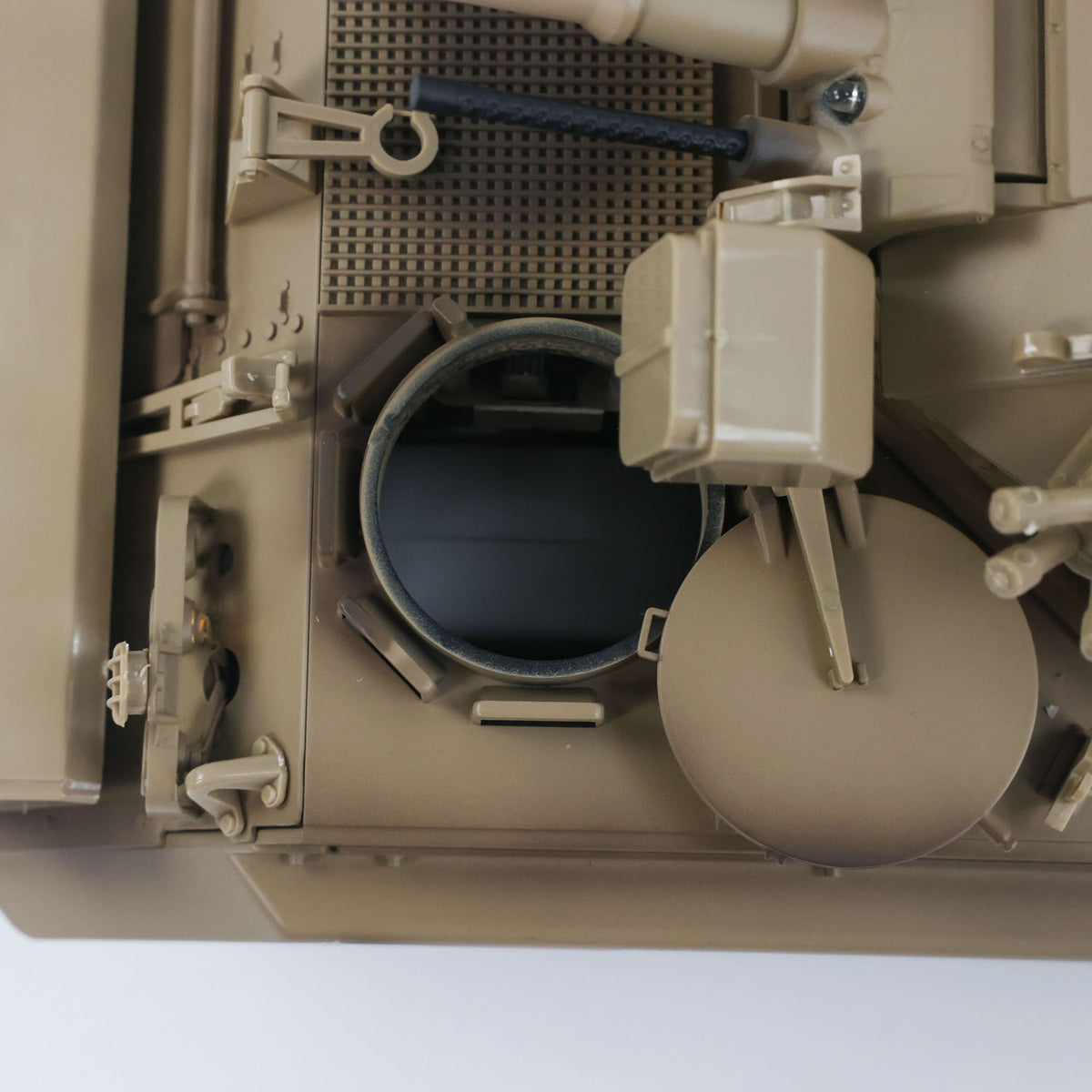 TOUCAN RC HOBBY TD 1/16 RC Military Tank M2412-A M113A1 MRV 320 Turret Rotary Barrel Recoil Elevation Infrared Driving Wheel Idlers Gearbox