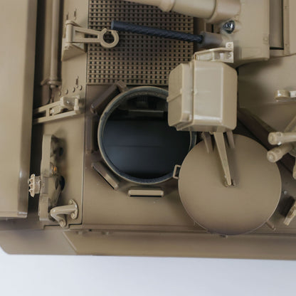 TOUCAN RC HOBBY TD 1/16 RC Military Tank M2412-A M113A1 MRV 320 Turret Rotary Barrel Recoil Elevation Infrared Driving Wheel Idlers Gearbox