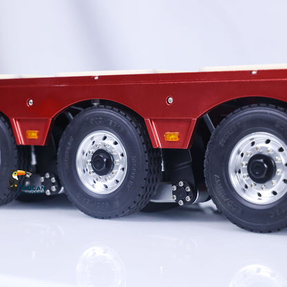 TOUCAN RC HOBBY DG-996 8 Axles 1/14 RC Hydraulic Trailer Metal 5+3 Hydraulically Suspended Remote Controlled Truck ESC Servo Motor