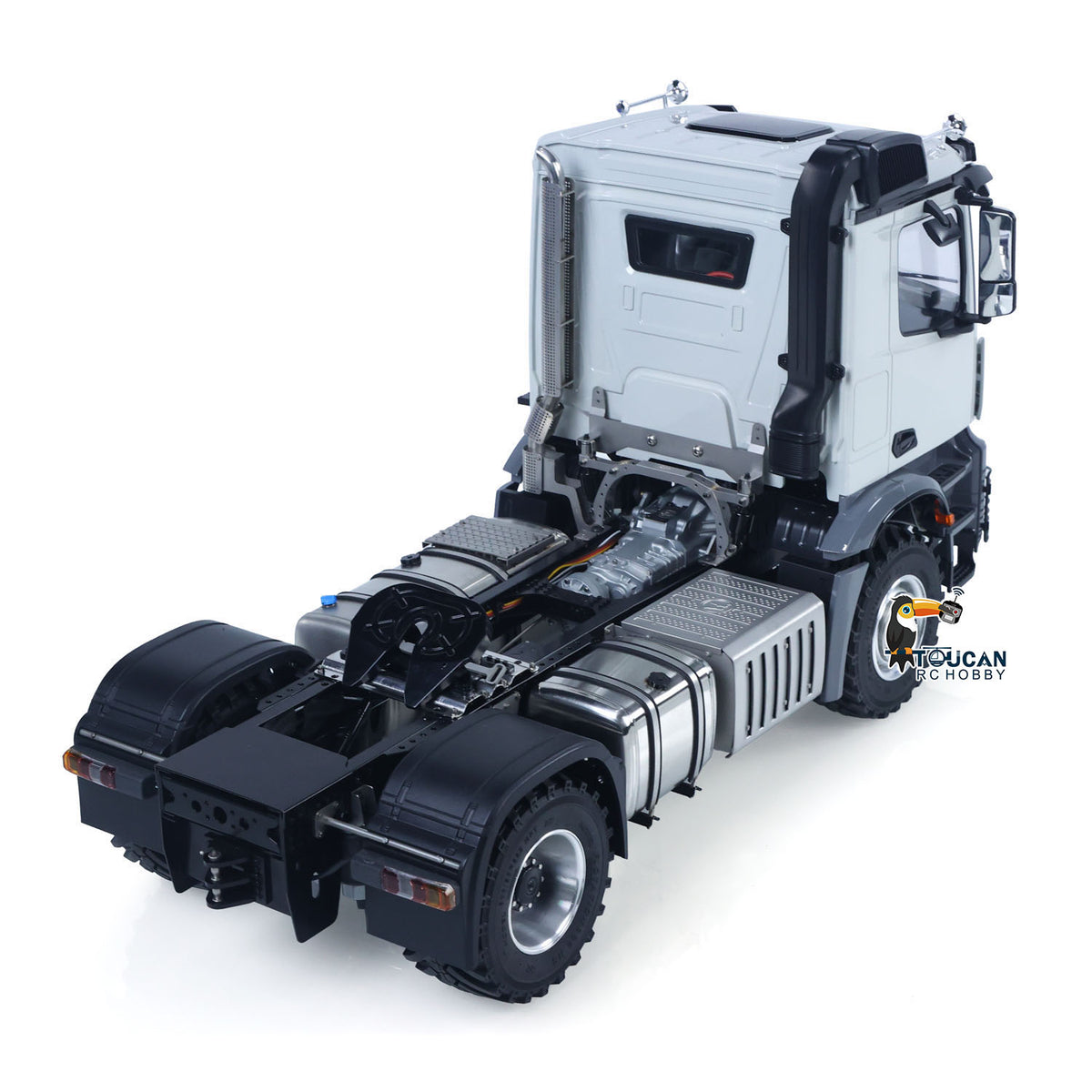 TOUCAN RC HOBBY 3Speed RTR Model 1/14 RC Tractor Truck BZ L44 Remote Control Farm Vehicle Metal 4*4 Chassis Axle Lock Flysky ST8 Radio Battery