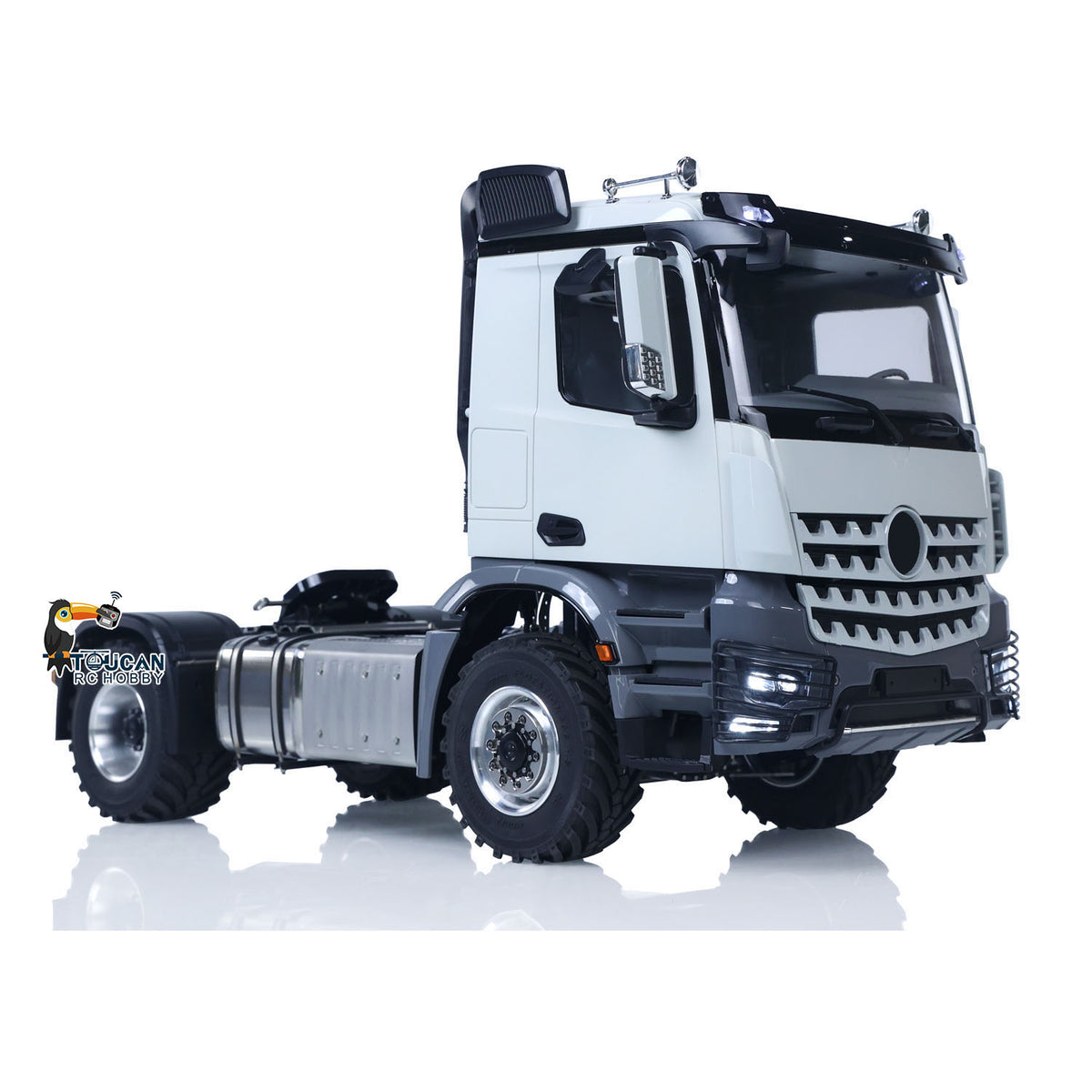 TOUCAN RC HOBBY 3Speed RTR Model 1/14 RC Tractor Truck BZ L44 Remote Control Farm Vehicle Metal 4*4 Chassis Axle Lock Flysky ST8 Radio Battery