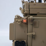 TD 1/16 RC Military Tank M2412-A M113A1 MRV 320 Turret Rotary Barrel Recoil Elevation Infrared Driving Wheel Idlers Gearbox
