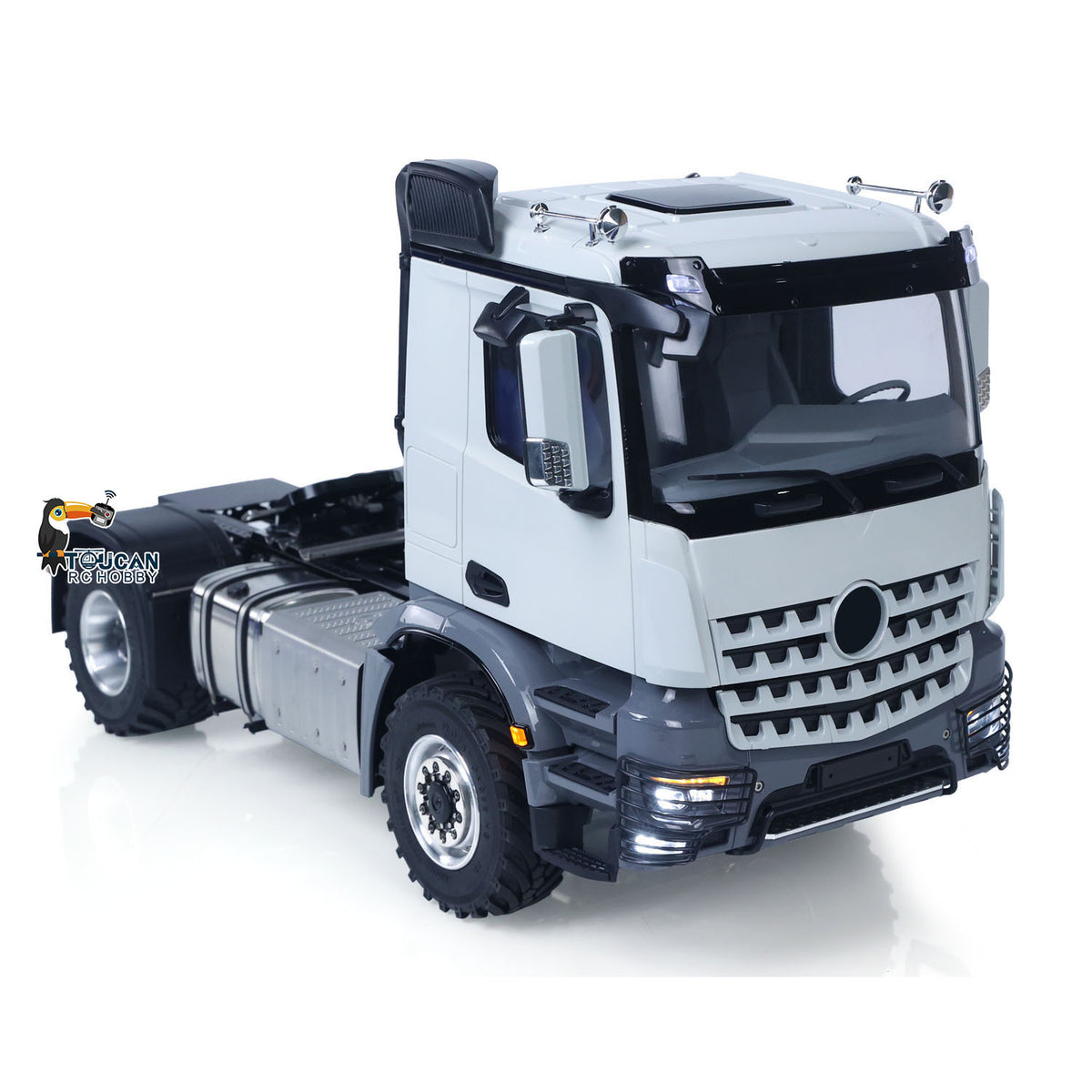 TOUCAN RC HOBBY 3Speed RTR Model 1/14 RC Tractor Truck BZ L44 Remote Control Farm Vehicle Metal 4*4 Chassis Axle Lock Flysky ST8 Radio Battery