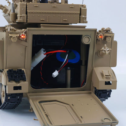 TOUCAN RC HOBBY TD 1/16 RC Military Tank M2412-A M113A1 MRV 320 Turret Rotary Barrel Recoil Elevation Infrared Driving Wheel Idlers Gearbox