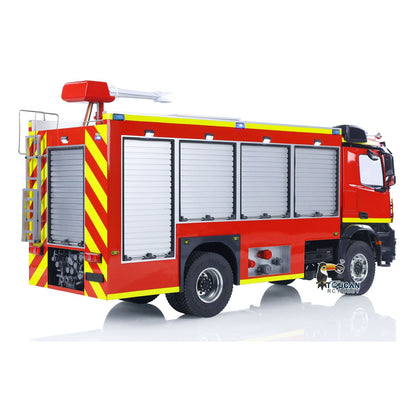 1/14 RTR Elektro-Modellauto 4X4 Metallachsen Getriebe Fernbedienung Feuerwehrfahrzeug BZ Flysky i6S Radio 2Speed Licht Sound