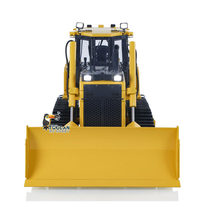 1/12 RC Metall Hydraulische Bulldozer D65EX Funkgesteuertes Schweres Maschinenmodell RTR Emuliertes Bauauto I6S Lichtton