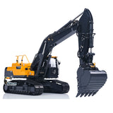 In Stock Super Frog Metal 1/14 Remote Control Hydraulic Excavator E400 Pro 9CH Valves 2Arms RC Digger 3 Pump Frsky XE Radio No Battery