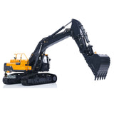 SFROG E400 Pro 1/14 Metal RC Hydraulic Excavator 9CH Valve 3 Pump Brushless Servo Quick Coupler FrSky XE Light Sound for Enthusiasts