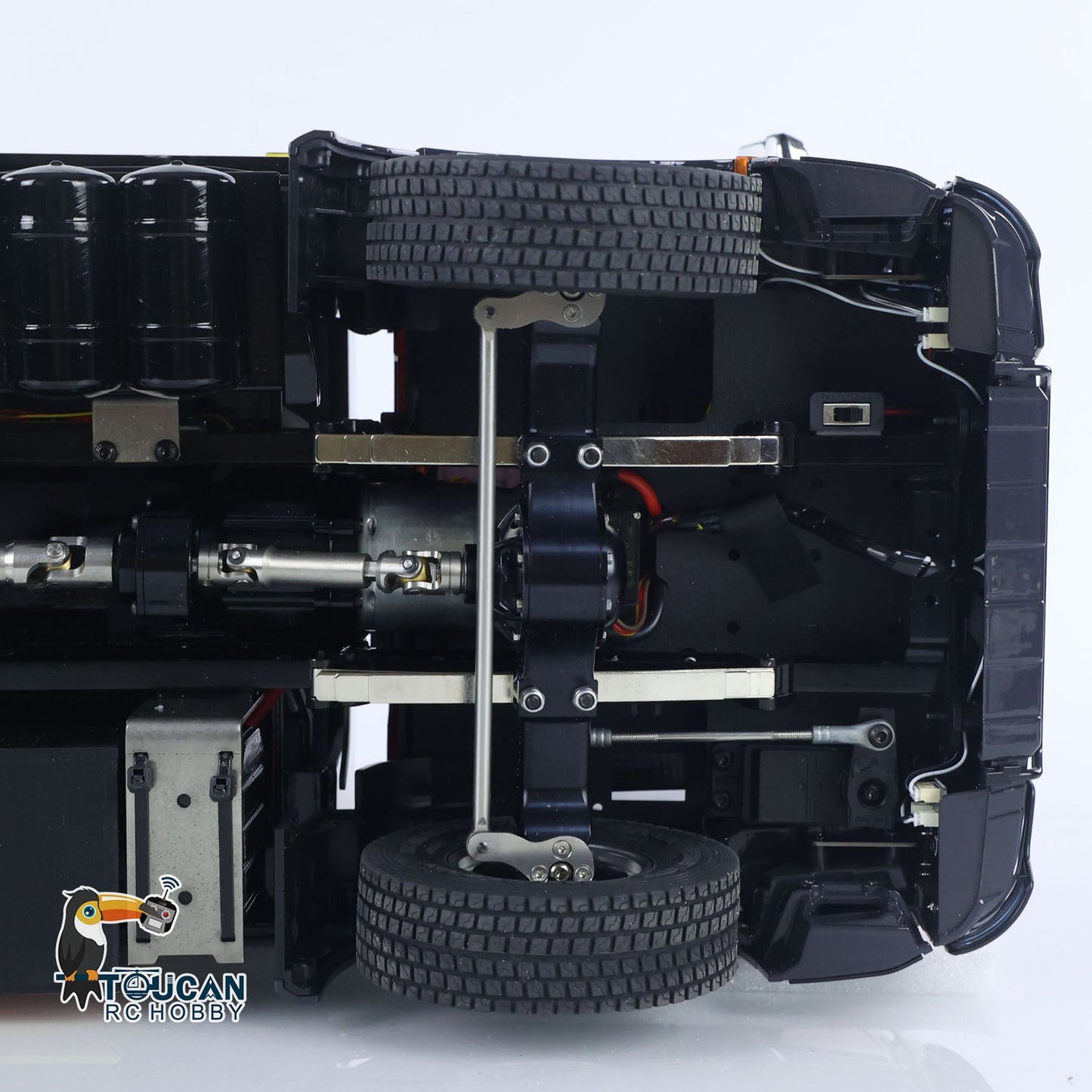 1/14 RTR Elektro-Modellauto 4X4 Metallachsen Getriebe Fernbedienung Feuerwehrfahrzeug BZ Flysky i6S Radio 2Speed Licht Sound