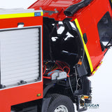 1/14 4X4 Metal Axles Remote Control Fire Fighting Vehicle BZ i6S Radio 2Speed Light Sound System No Battery Assembled Model PNP