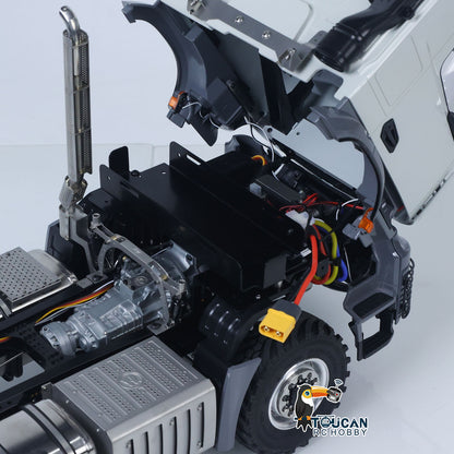 TOUCAN RC HOBBY 3Speed RTR Model 1/14 RC Tractor Truck BZ L44 Remote Control Farm Vehicle Metal 4*4 Chassis Axle Lock Flysky ST8 Radio Battery