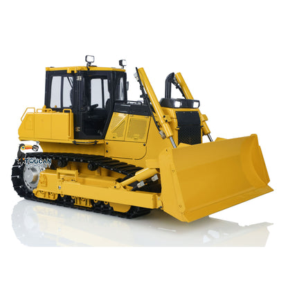 1/12 RC Metall Hydraulische Bulldozer D65EX Funkgesteuertes Schweres Maschinenmodell RTR Emuliertes Bauauto I6S Lichtton