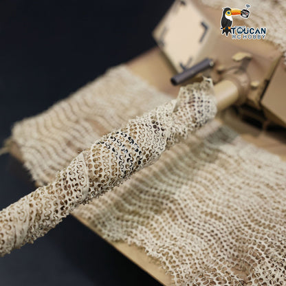 IN Stock Plastic High Density Camouflage Net for HengLong 1/16 3908 RC Tank Tiger I Challenger II Radio Control Military Model Parts