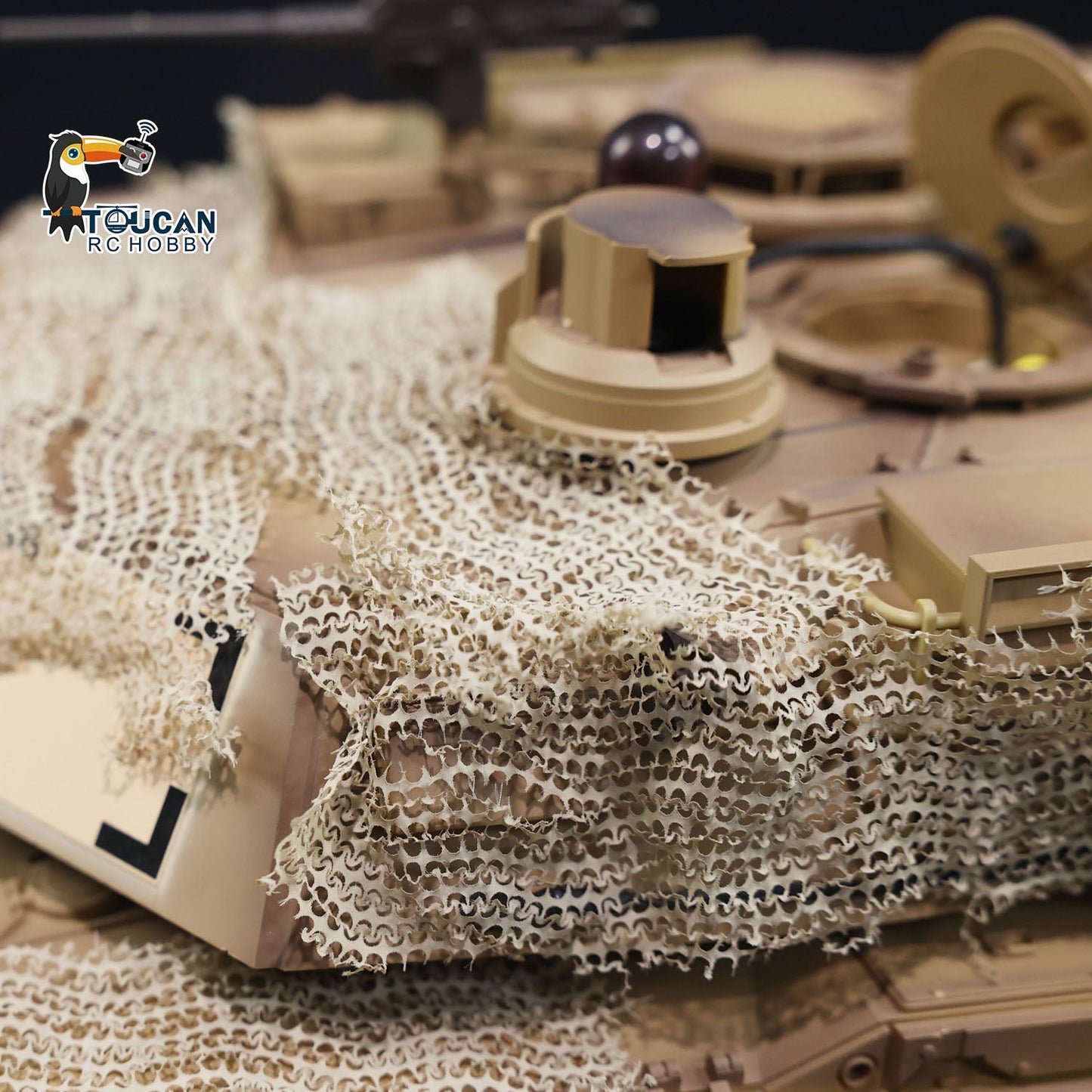 IN Stock Plastic High Density Camouflage Net for HengLong 1/16 3908 RC Tank Tiger I Challenger II Radio Control Military Model Parts
