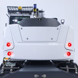 CUT Model 1/14 Remote Control Hydraulic Wheeled Excavator 3Arms LR914 8CH Valve Metal RC Digger Flysky PL18EV Lite Radio RTR