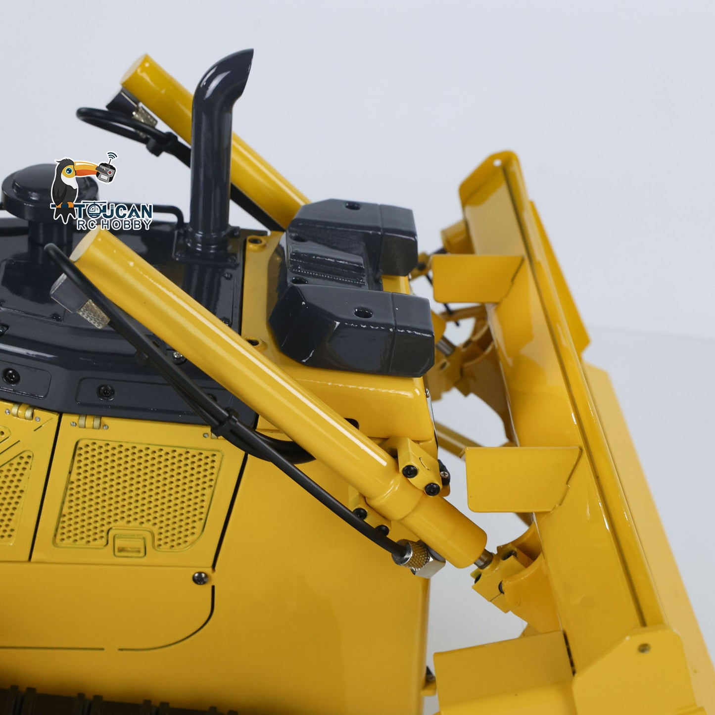 1/12 RC Metall Hydraulische Bulldozer D65EX Funkgesteuertes Schweres Maschinenmodell RTR Emuliertes Bauauto I6S Lichtton