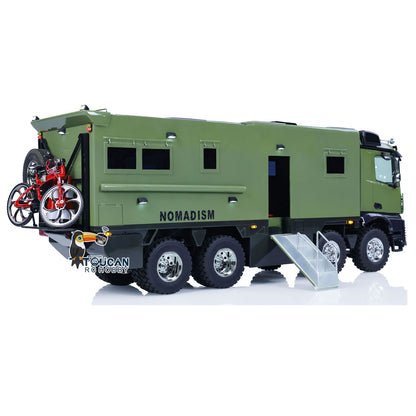 1/14 8*4 RC Freizeit Fahrzeuge RTR Fernbedienung Caravaning Touring Auto Sound Licht Rauchen Lackiert Montiert RTR Version 