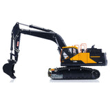 1/14 RC Hydraulikbagger EC380 Raupenbagger, kabellose elektrische Steuerung, Baggermodell, lackiert und montiert, mit Metalleimern, Metallaufreißer