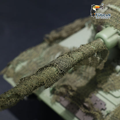 IN Stock Plastic High Density Camouflage Net for HengLong 1/16 3908 RC Tank Tiger I Challenger II Radio Control Military Model Parts
