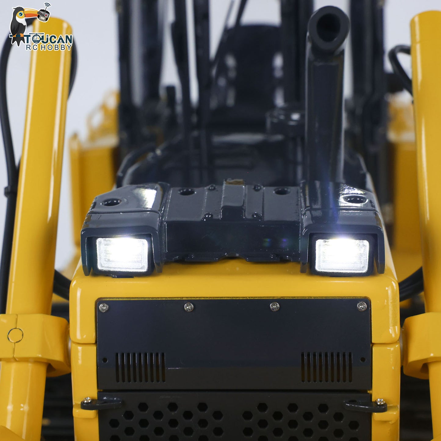 1/12 RC Metall Hydraulische Bulldozer D65EX Funkgesteuertes Schweres Maschinenmodell RTR Emuliertes Bauauto I6S Lichtton