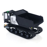 Fast  Free Shipping Metal 1/14 RC Hydraulic Crawler Dump Truck T14R Radio Controlled Tracked Tipper RTR Construction Vehicle ST8