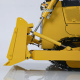 1/12 RC Metal Hydraulic Bulldozer D65EX Radio Controlled Heavy Machine Model Emulated Construction Car I6S Light Sound