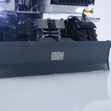 CUT Model 1/14 Remote Control Hydraulic Wheeled Excavator 3Arms LR914 8CH Valve Metal RC Digger Flysky PL18EV Lite Radio RTR