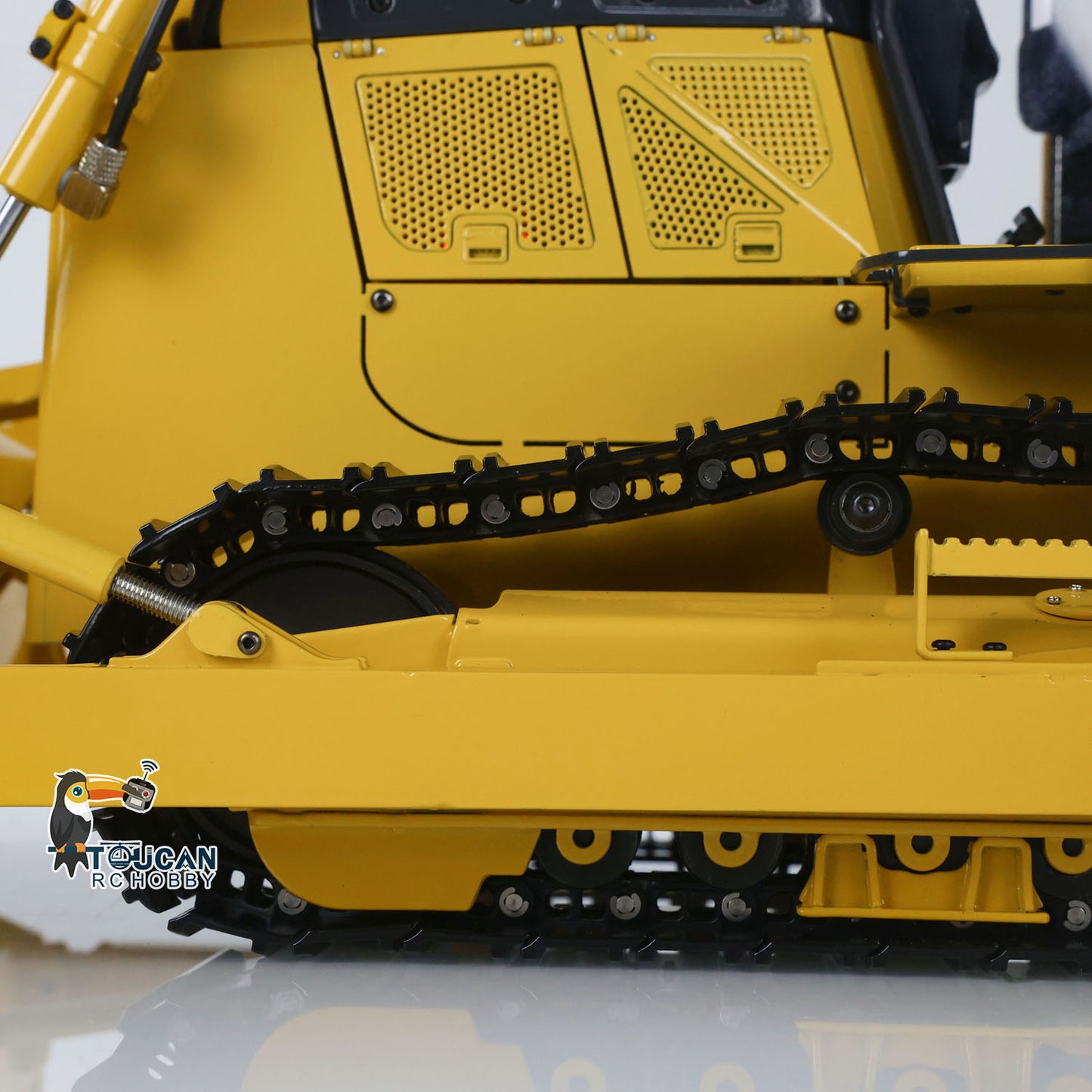 1/12 RC Metall Hydraulische Bulldozer D65EX Funkgesteuertes Schweres Maschinenmodell RTR Emuliertes Bauauto I6S Lichtton