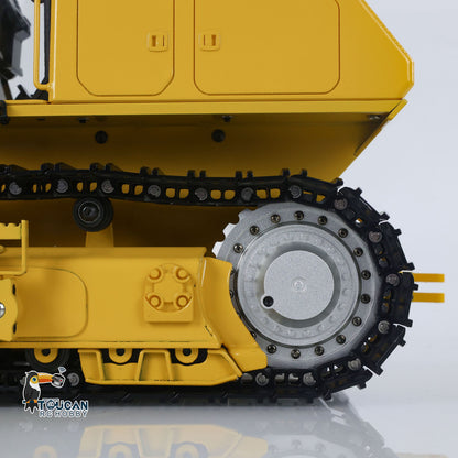 1/12 RC Metall Hydraulische Bulldozer D65EX Funkgesteuertes Schweres Maschinenmodell RTR Emuliertes Bauauto I6S Lichtton