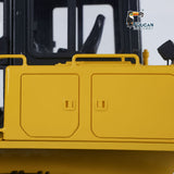 1/12 RC Metal Hydraulic Bulldozer D65EX Radio Controlled Heavy Machine Model Emulated Construction Car I6S Light Sound