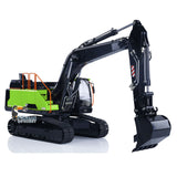 1/14 Full Metal Radio Control Hydraulic Excavator EC380 Assembled Painted Digger Model W/ Hydraulic Grab Metal Buckets Ripper