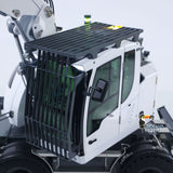 1:14 RC Hydraulic Wheeled Excavator LR914 4*4 Metal Remote Control 8ways Valve Digger Model Axle Lock Flysky PL18EV Lite RTR