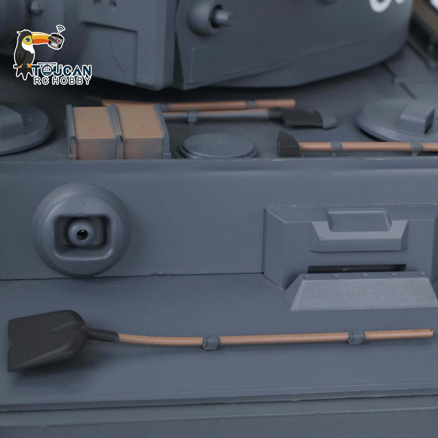 Henglong 1/16 TK7.0 Promotion Tiger I RC Tank 3818 with Barrel Recoil 360 Degrees Turret IR Smoke Metal Tracks Sprockets Idlers Wheels