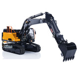 1/14 Hydraulic Remote Control Excavator EC380 Metal RC Construction Truck Model W/ Hydraulic Grab Metal Ripper Buckets Transmitter