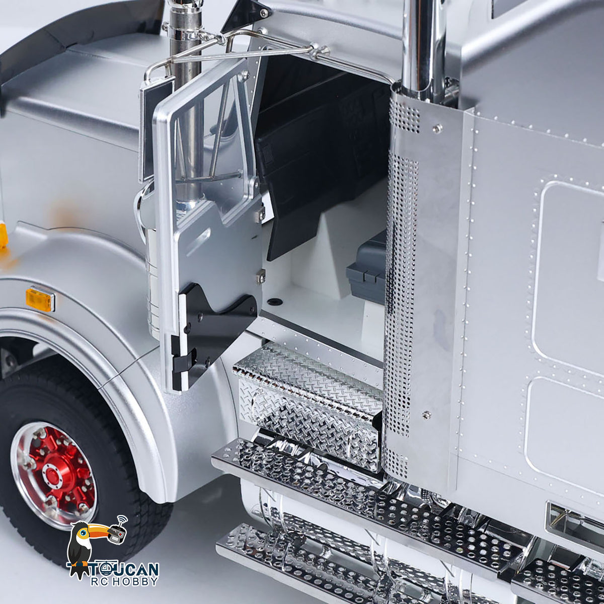 In Stock TOUCAN RC HOBBY JDM 518K C509  6x4 1/14 Metal Remote Control Tractor Truck 2 Speed Gearbox RC Lorry Car Motor ESC Light Sound System RTR Model