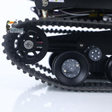 Fast  Free Shipping Metal 1/14 RC Hydraulic Crawler Dump Truck T14R Radio Controlled Tracked Tipper RTR Construction Vehicle ST8
