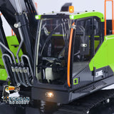1/14 Full Metal Radio Control Hydraulic Excavator EC380 Assembled Painted Digger Model W/ Hydraulic Grab Metal Buckets Ripper