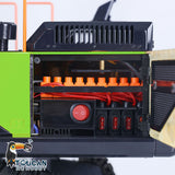 1/14 Full Metal Radio Control Hydraulic Excavator EC380 Assembled Painted Digger Model W/ Hydraulic Grab Metal Buckets Ripper