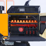 MTM EC380 Metal 1/14 RC Hydraulic Excavator 5-ways Reserving Valve Manually Quick-Release Coupler for Scale Machinery Enthusiasts
