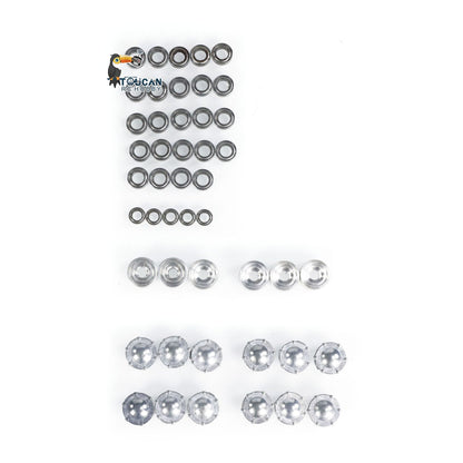 IN Stock Metal Suspensions Road Wheels for 1/16 Henglong RC Military Tank 3938 3939 Russian T90 T72 Remote Control Military Vehicle Model
