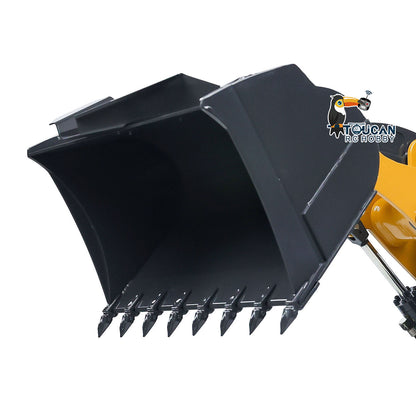 Metalleimer WoodGrabber Gabel für 1/14 580 XDRC RC Hydraulische Lader Auto Bau Fahrzeug Modell DIY WA580 Teil Zubehör 