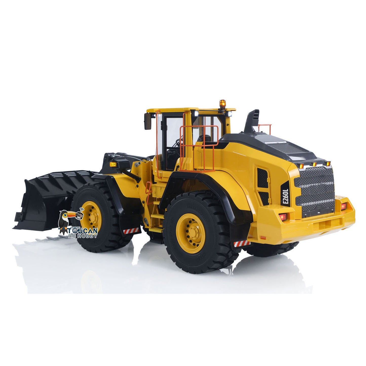 Fast  Free Shipping MTRC 1/14 RC Hydraulic Loader E260L RTR Model Metal Radio Control Heavy Machine Car Construction Vehicles ST8 Radio