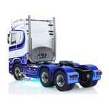 TOUCAN 770S 1/14 Remote Control Tractor Truck 2Speed RTR Model 6x6 Metal Chassis Axle Lock RC Lorry Car Flysky ST8 Radio Smoke