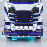 TOUCAN 770S 1/14 Remote Control Tractor Truck 2Speed RTR Model 6x6 Metal Chassis Axle Lock RC Lorry Car Flysky ST8 Radio Smoke