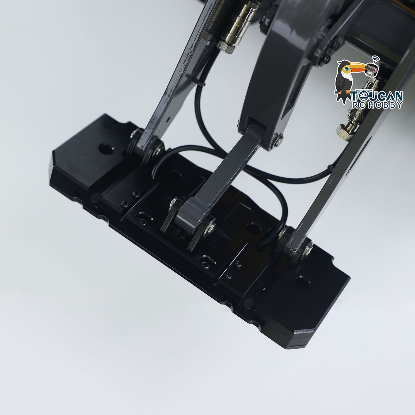 Fast  Free Shipping MTRC 1/14 RC Hydraulic Loader E260L RTR Model Metal Radio Control Heavy Machine Car Construction Vehicles ST8 Radio