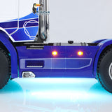 TOUCAN 770S 1/14 Remote Control Tractor Truck 2Speed RTR Model 6x6 Metal Chassis Axle Lock RC Lorry Car Flysky ST8 Radio Smoke