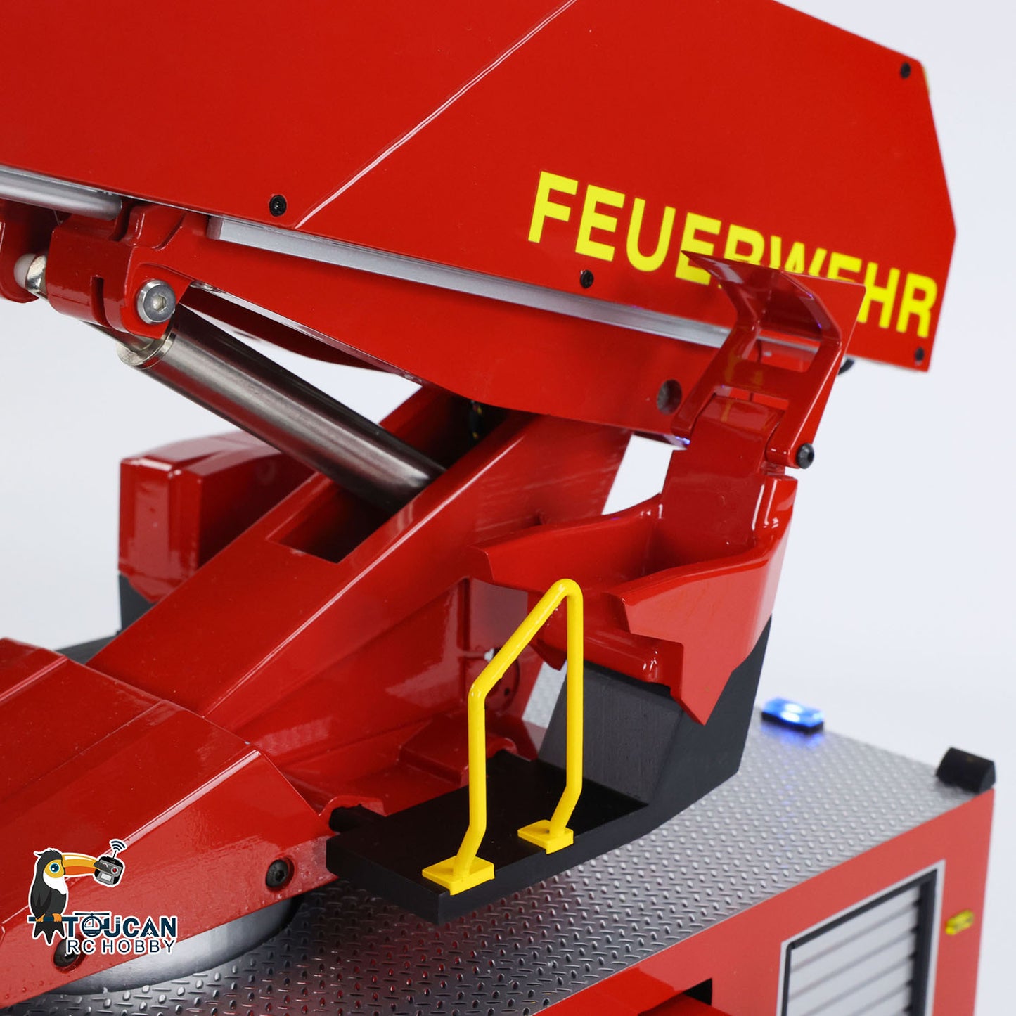 1/14 Leiterwagen 3363 RC Feuerwehrauto 4X2 Antrieb Metallchassis ST8 Funksteuerung 2-Gang-Getriebe Betriebsbereit Lackiertes Zusammengebautes Auto