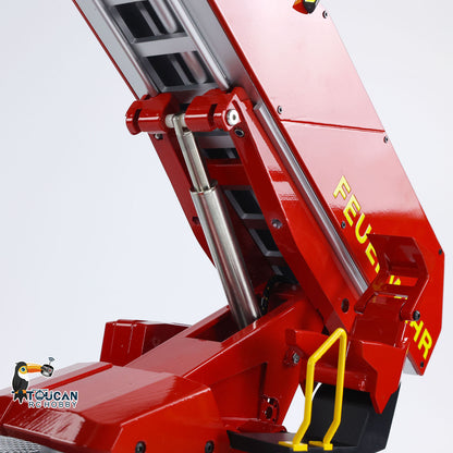 1/14 Leiterwagen 3363 RC Feuerwehrauto 4X2 Antrieb Metallchassis ST8 Funksteuerung 2-Gang-Getriebe Betriebsbereit Lackiertes Zusammengebautes Auto