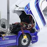 TOUCAN 770S 1/14 Remote Control Tractor Truck 2Speed RTR Model 6x6 Metal Chassis Axle Lock RC Lorry Car Flysky ST8 Radio Smoke