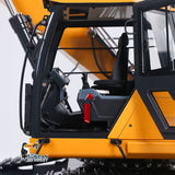 Super Frog Metal 1/14 Remote Control Hydraulic Excavator E400 Pro 9CH Valves 2Arms RC Digger 3 Pump Frsky XE Radio No Battery